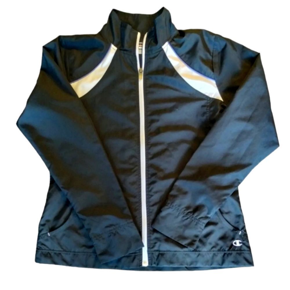 Women's sport jacket Champion windbreaker size Medium